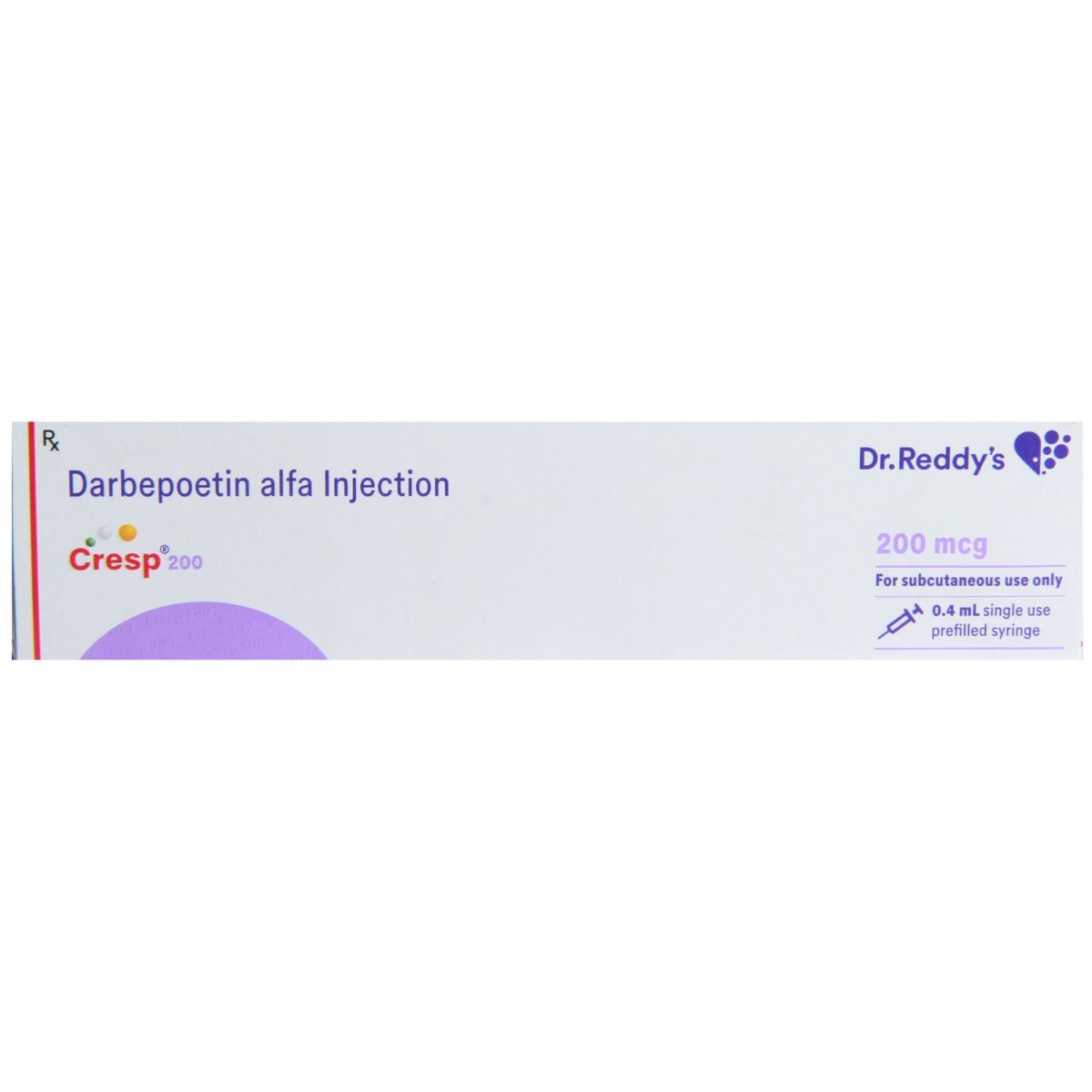 Buy Cresp 200 mcg Injection 0.4 ml Online