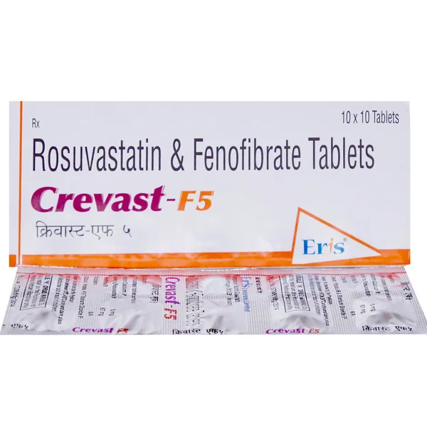 Crevast-F5 Tablet 10's, Pack of 10