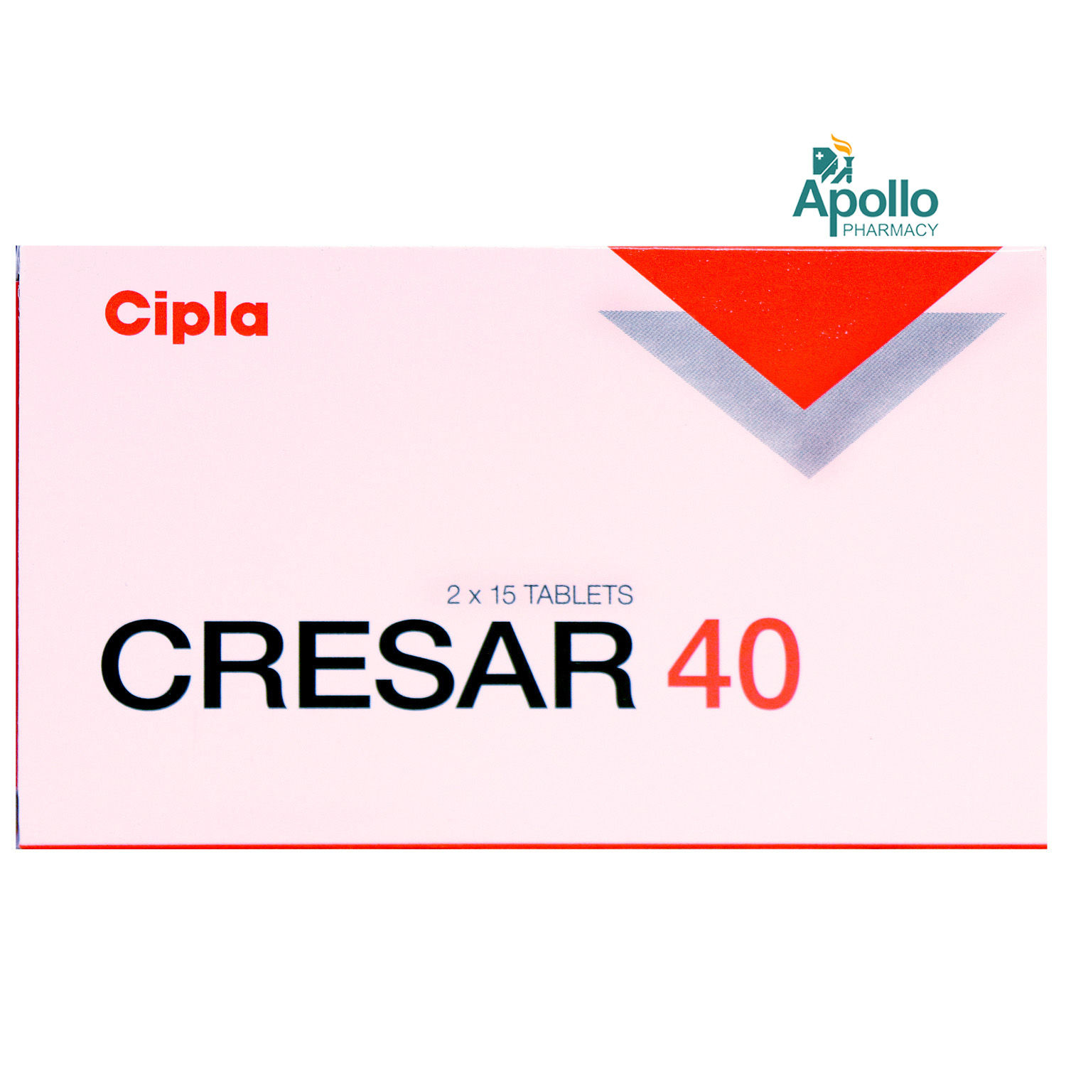 Buy Cresar 40 Tablet 15's Online