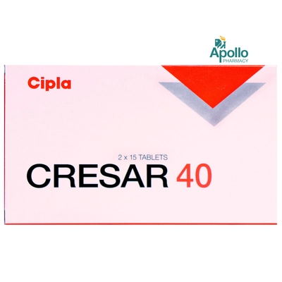 Cresar 40 Tablet 15's, Pack of 15 TABLETS