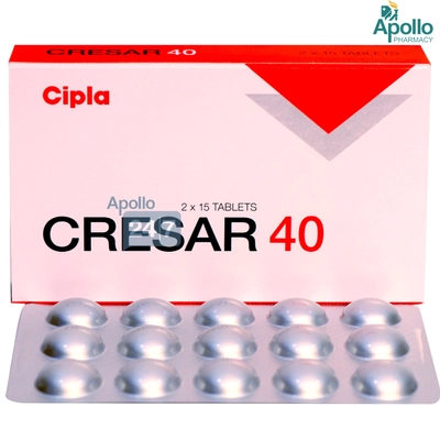 Cresar 40 Tablet 15's, Pack of 15 TABLETS