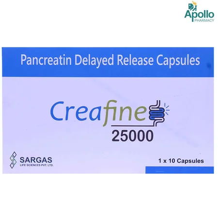 Creafine 25000 Capsule 10's