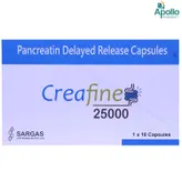 Creafine 25000 Capsule 10's, Pack of 10 CapsuleS