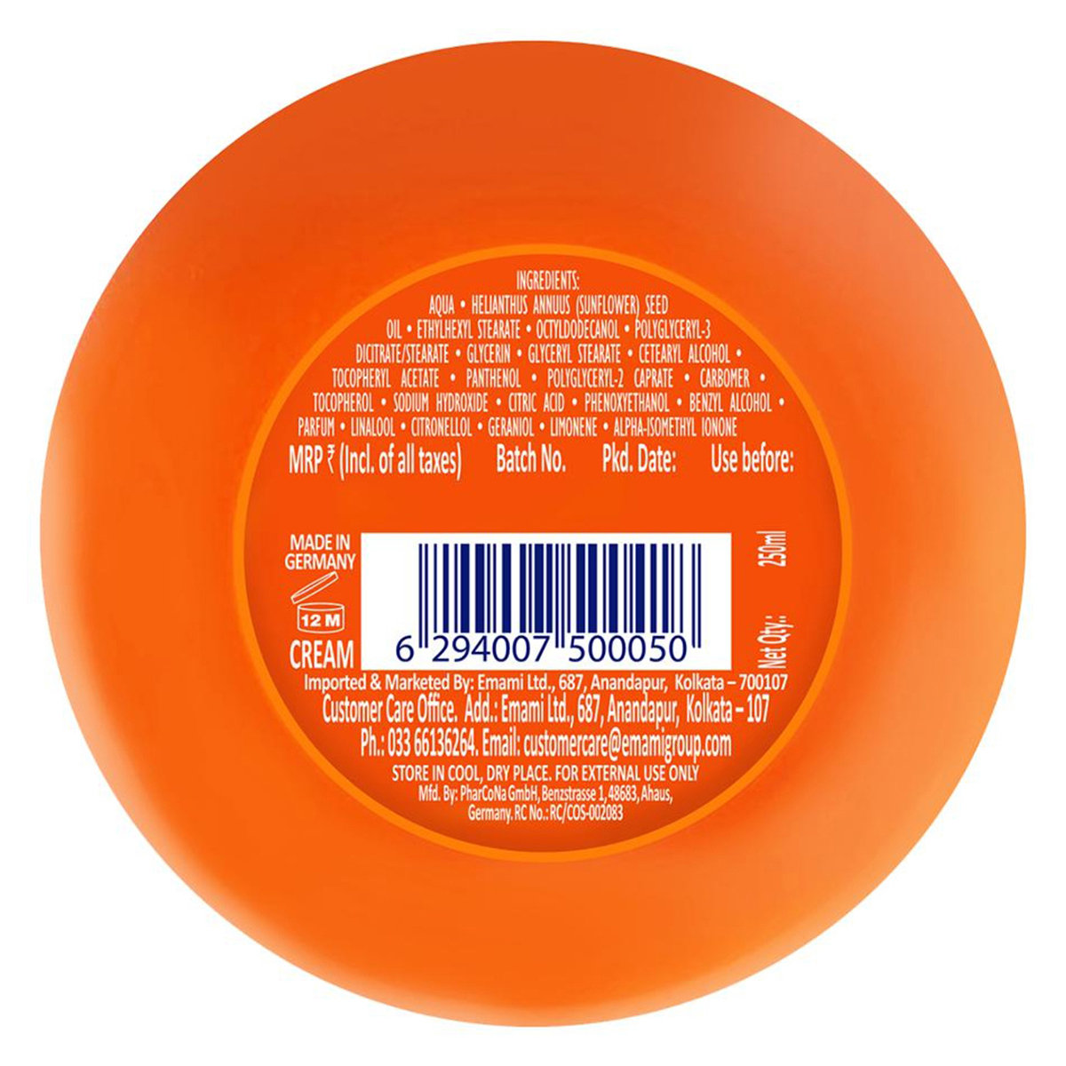 Creme21 Aqua Soft Cream, 250 ml, Pack of 1 Creme21 Aqua Soft Cream, 250 ml, Pack of 1