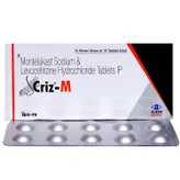 Criz-M Tablet 10's, Pack of 10 TABLETS