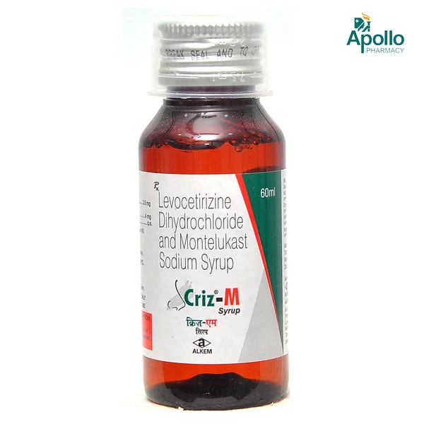 Criz M Syrup 60 ml, Pack of 1 Syrup