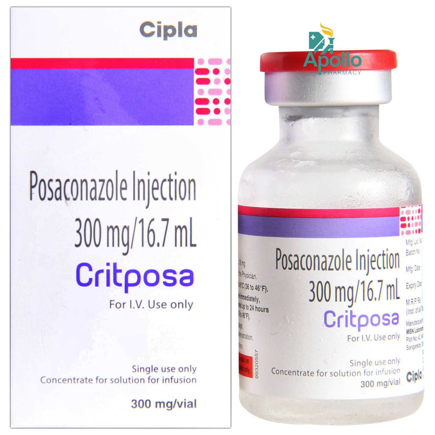 Critposa Injection 16.7 ml, Pack of 1 INJECTION Critposa Injection 16.7 ml, Pack of 1 INJECTION