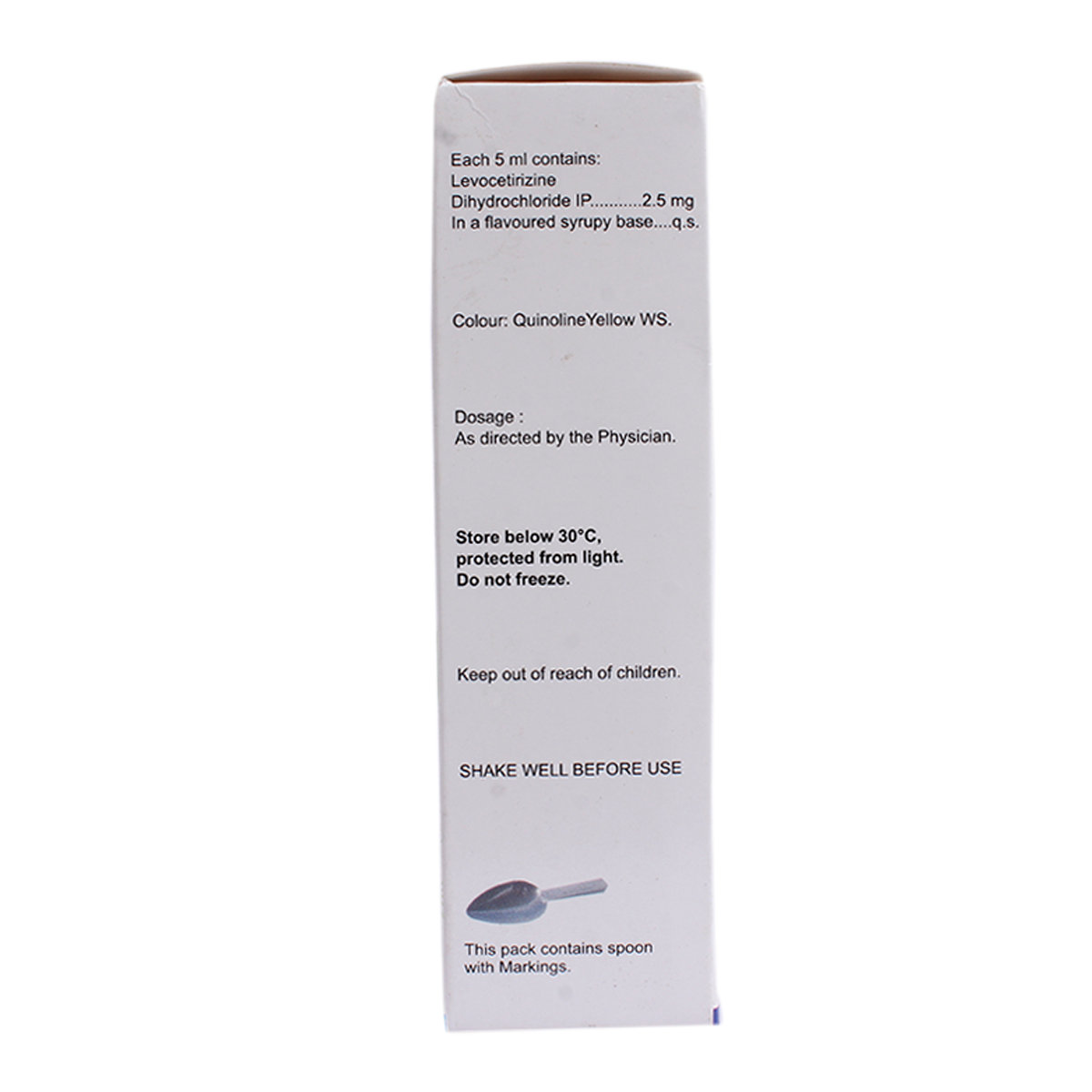 Criz 2.5 mg Syrup 60 ml, Pack of 1 Liquid Criz 2.5 mg Syrup 60 ml, Pack of 1 Liquid