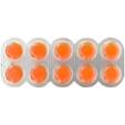 Crocin Cof & Throat Orange Lozenges, 10 Count