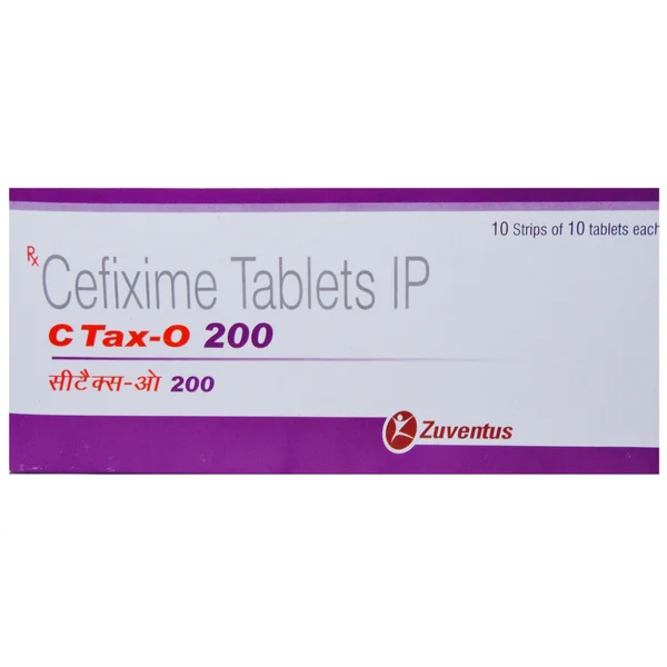 C Tax-O 200 mg Tablet 10's, Pack of 10 TabletS