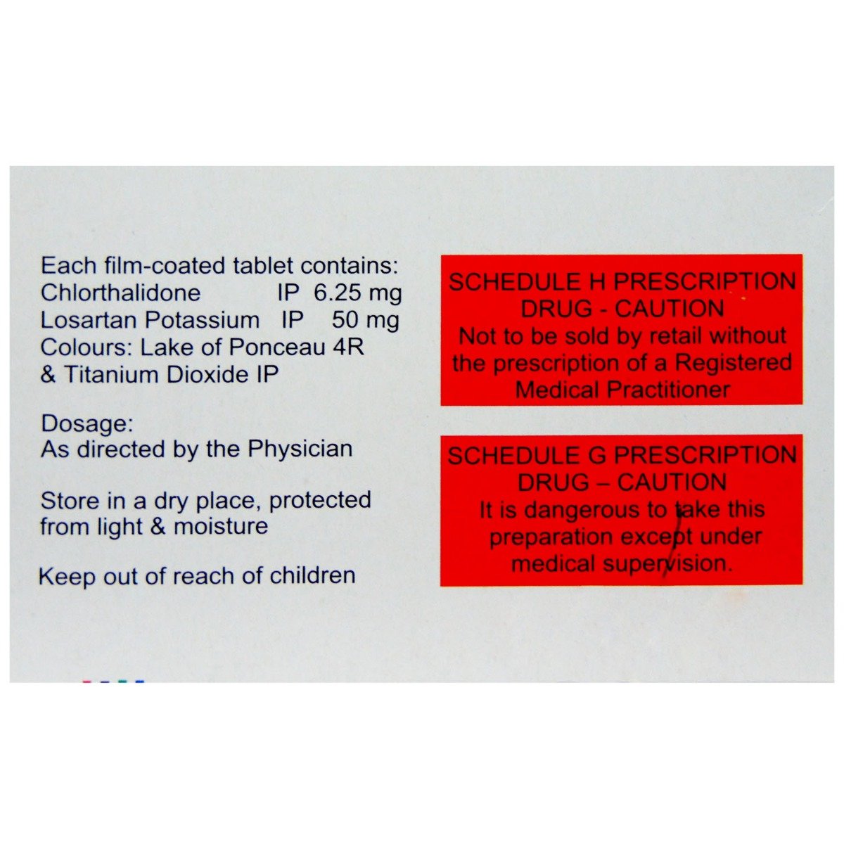 CTD-L 6.25/50 Tablet 10's, Pack of 10 TabletS CTD-L 6.25/50 Tablet 10's, Pack of 10 TabletS