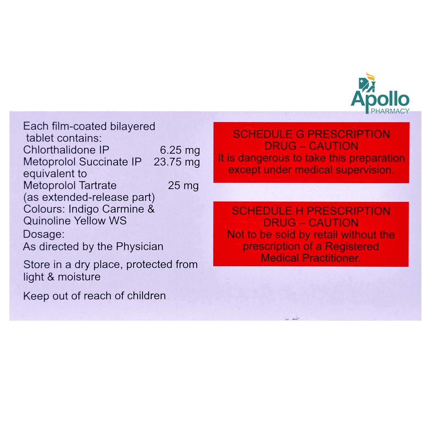 CTD-M 6.25/25 Tablet 10's, Pack of 10 TabletS CTD-M 6.25/25 Tablet 10's, Pack of 10 TabletS