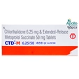 CTD-M 6.25/50 Tablet 10's