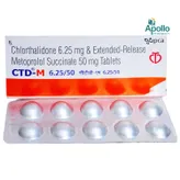 CTD-M 6.25/50 Tablet 10's, Pack of 10 TabletS