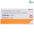 CTD-AZ 12.5/40 Tablet 10's