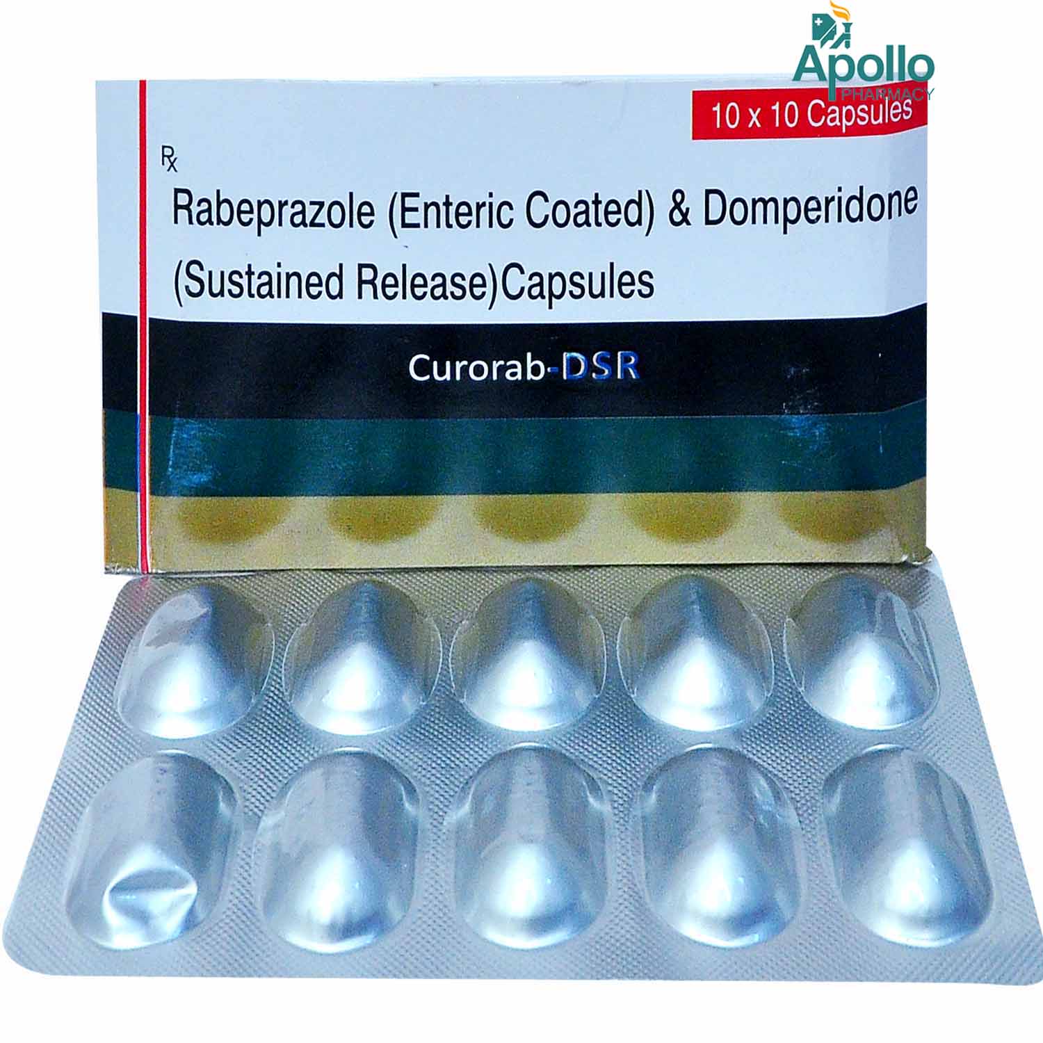 Curorab DSR Tablet 10's, Pack of 10 TABLETS Curorab DSR Tablet 10's, Pack of 10 TABLETS