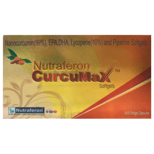 Nutraferon Curcumax Softgel Capsule 10's