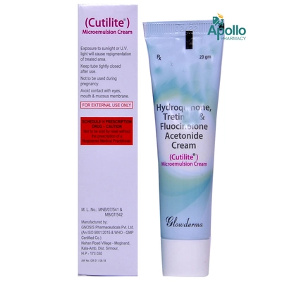 Cutilite Cream 20 gm, Pack of 1 Cream