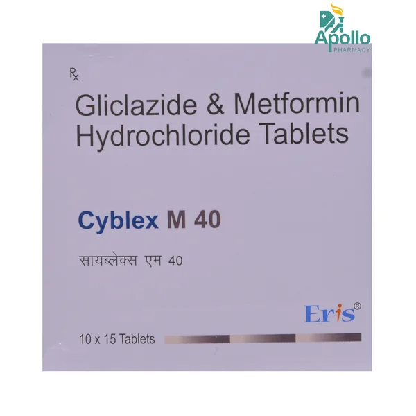 Cyblex M 40 Tablet 15's
