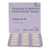 Cyblex M 40 Tablet 15's, Pack of 15 TABLETS