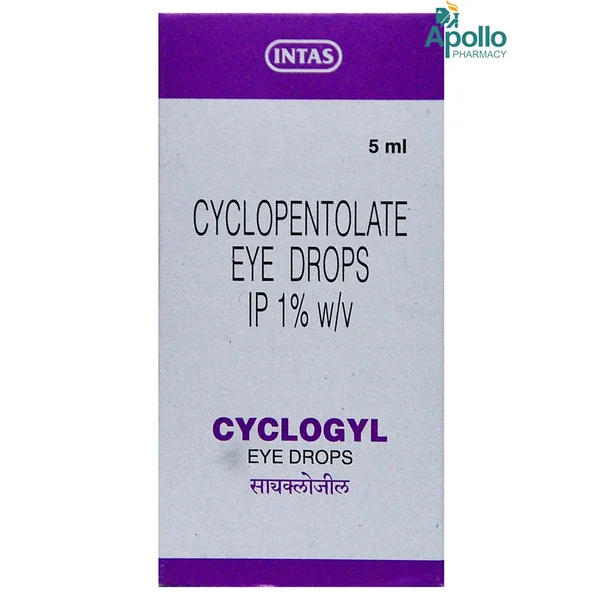 Cyclogyl Eye Drops 5 ml, Pack of 1 Eye Drops