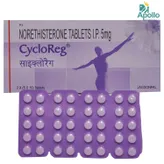 Cycloreg Tablet 10's, Pack of 10 TABLETS