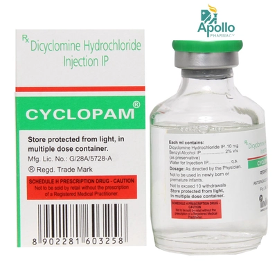 CYCLOPAM INJECTION 30ML, Pack of 1 INJECTION