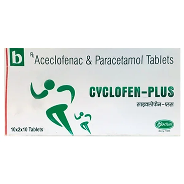 Cyclofen Plus Tablet 10's, Pack of 10