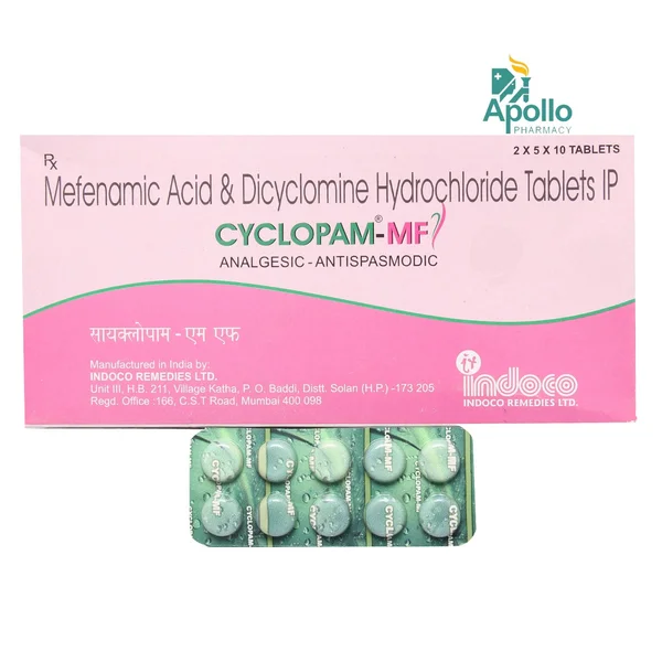 Cyclopam-MF Tablet 10's