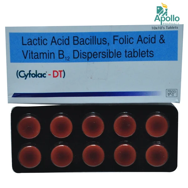 Cyfolac-DT Tablet 10's, Pack of 10 TabletS