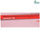 Cynomycin 100mg Capsule 4's, Pack of 4 CAPSULES