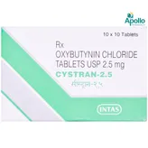 Cystran 2.5 Tablet 10's, Pack of 10 TabletS
