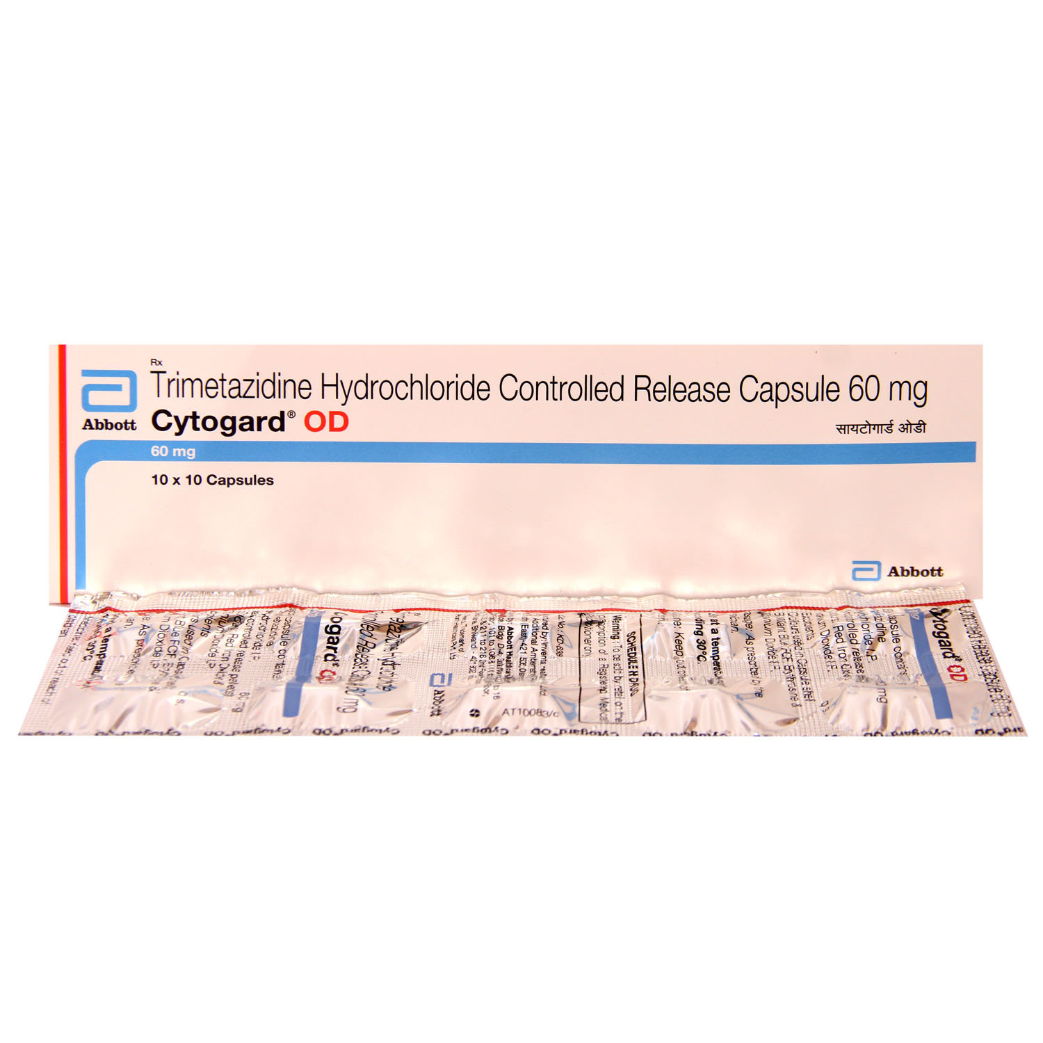 Cytogard OD 60 mg Capsule 10's, Pack of 10 CAPSULES Cytogard OD 60 mg Capsule 10's, Pack of 10 CAPSULES