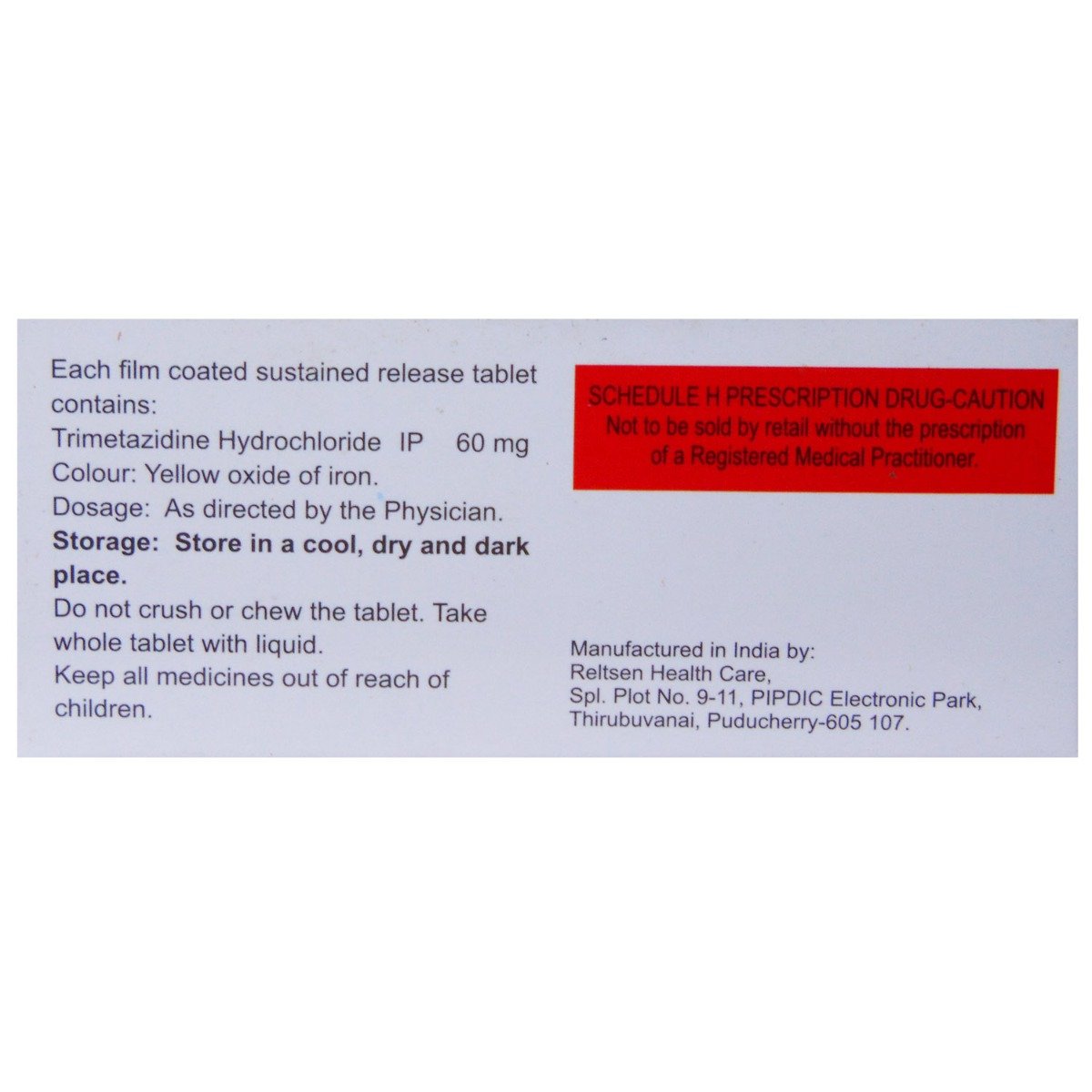 Cytocon SR Tablet 10's, Pack of 10 TABLETS Cytocon SR Tablet 10's, Pack of 10 TABLETS