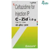C ZID 1gm Injection 1's, Pack of 1 INJECTION