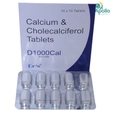 D 1000 Cal Tablet 10's