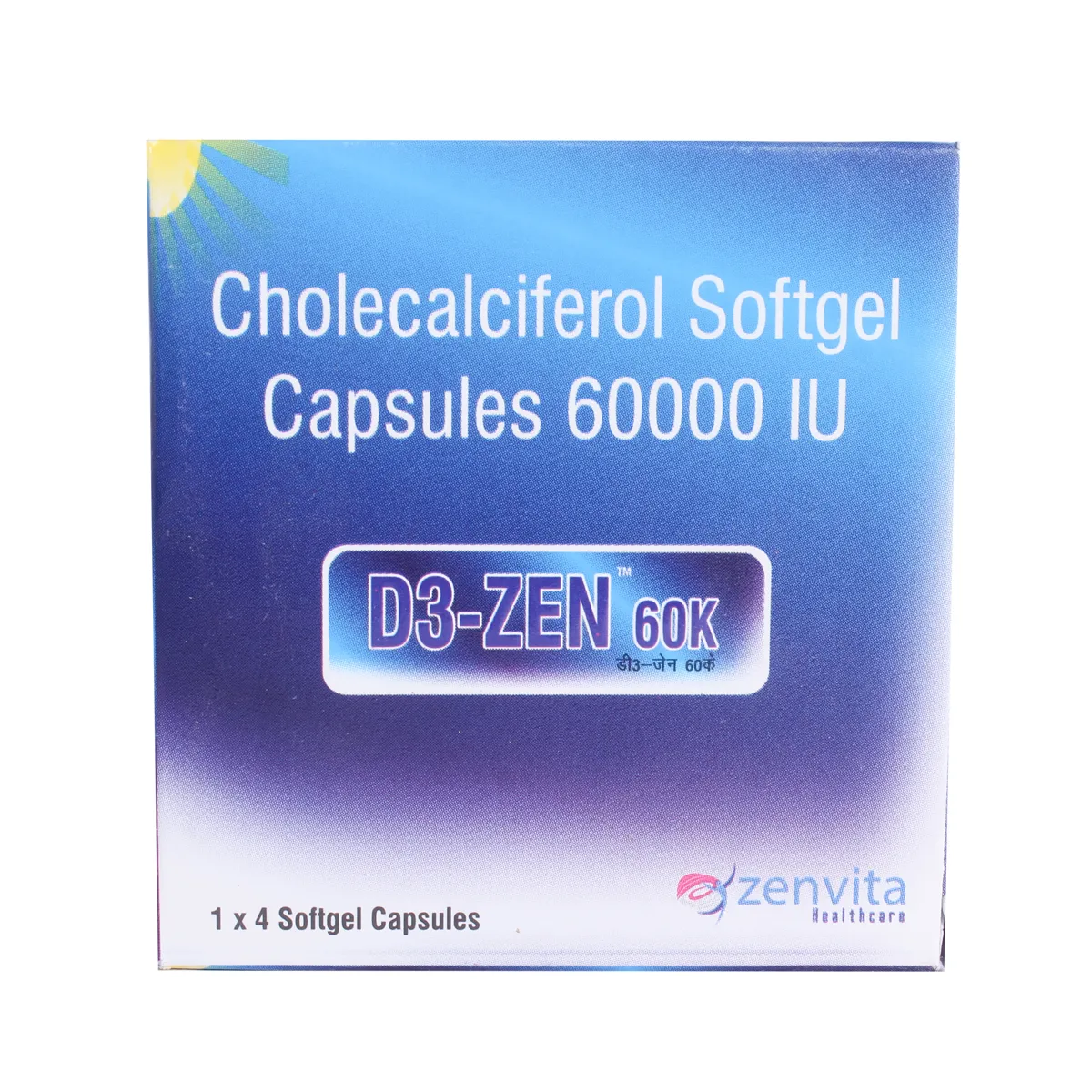 D3-Zen 60K Capsule | Uses, Benefits, Price | Apollo Pharmacy