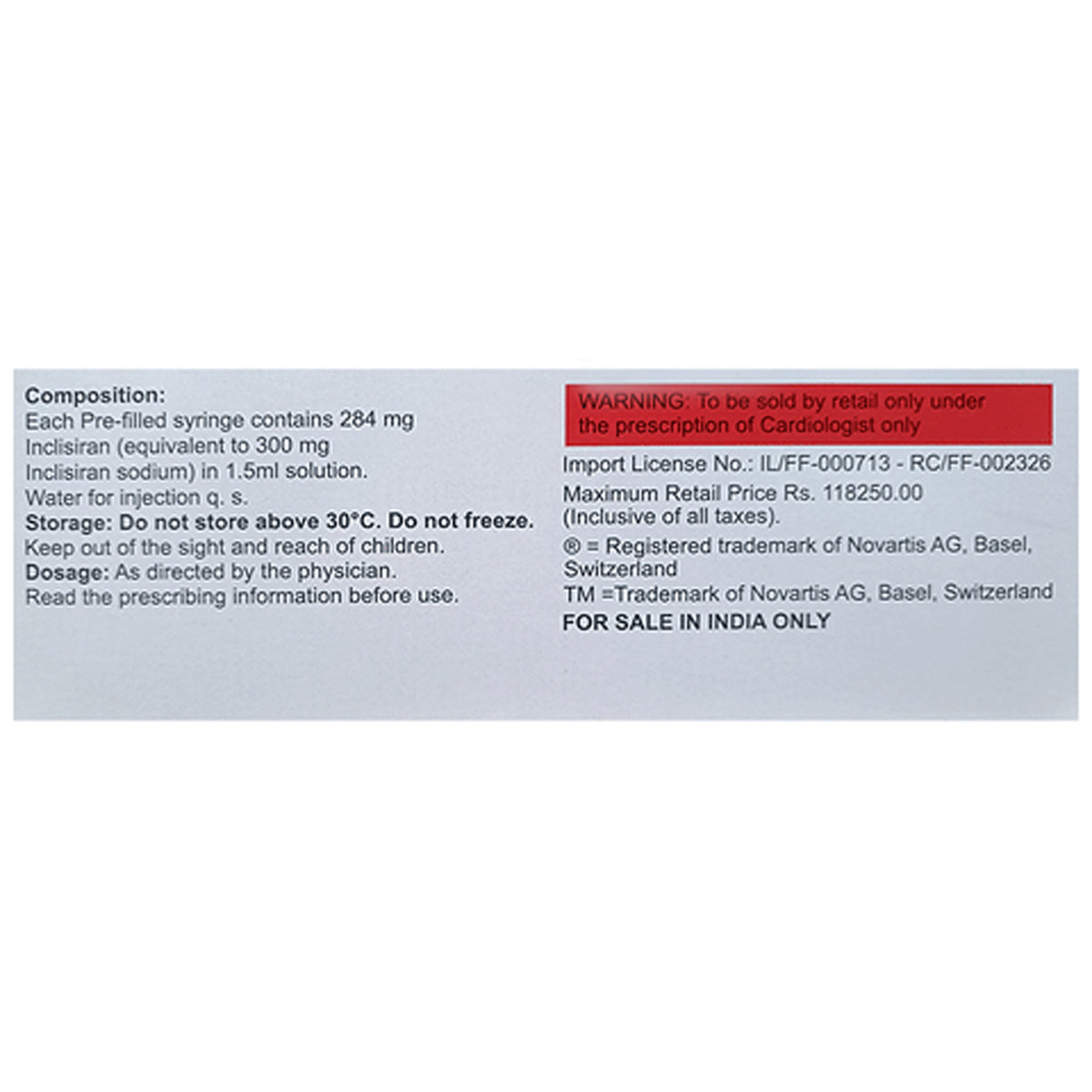 Izirize PFS 284 mg Injection 1.5 ml, Pack of 1 Izirize PFS 284 mg Injection 1.5 ml, Pack of 1