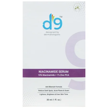 D9 10% Niacinamide + 1% Zinc Pca Serum, 30 ml
