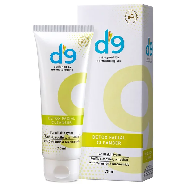D9 Detox Facial Cleanser, 75 ml