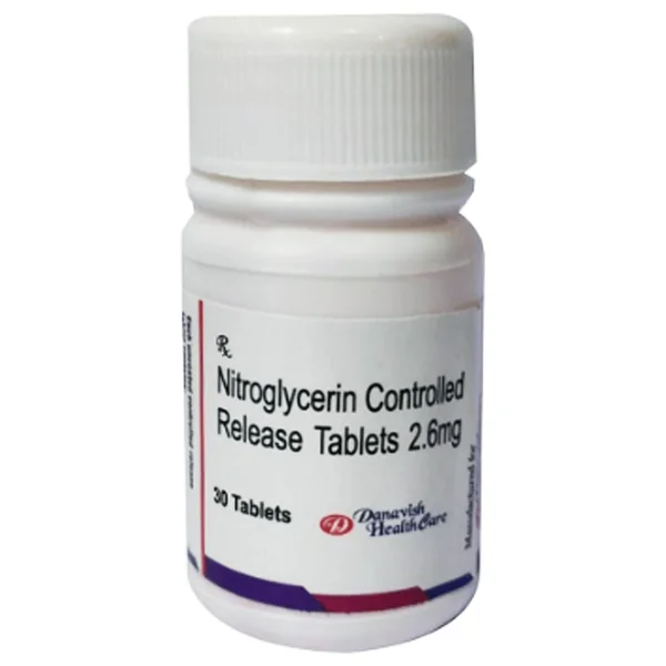 Danavish Nitroglycerin 2.6mg Tablet CR