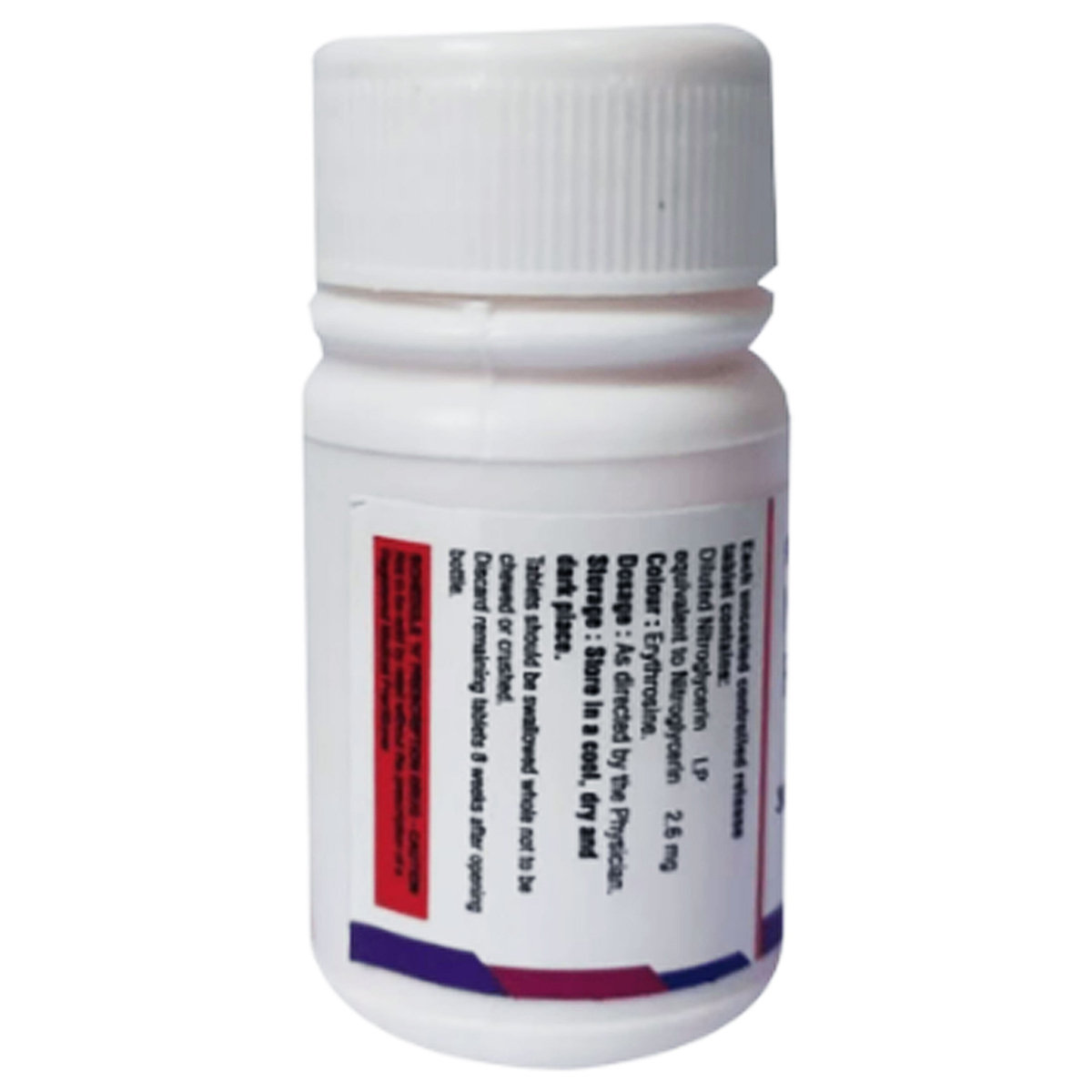 Danavish Nitroglycerin 2.6mg Tablet CR, Pack of 1 Tablet Danavish Nitroglycerin 2.6mg Tablet CR, Pack of 1 Tablet