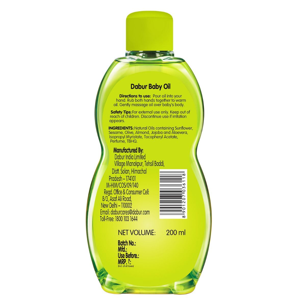 Dabur Baby Nourishing Massage Oil, 200 ml Price, Uses, Side Effects