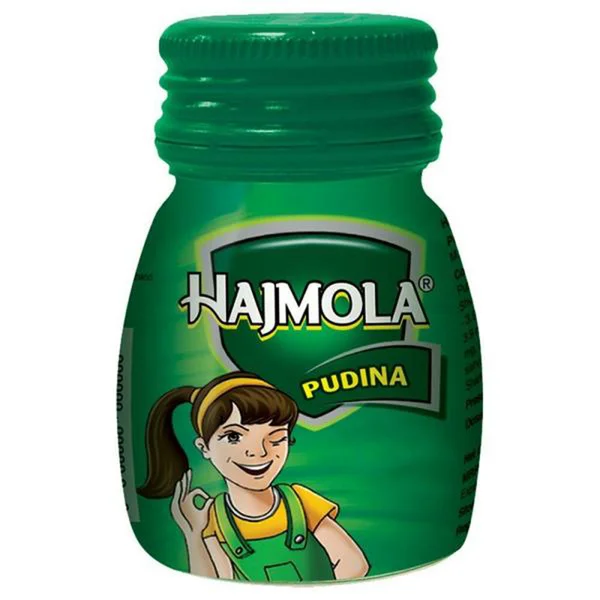 Dabur Hajmola Pudina, 120 Tablets, Pack of 1