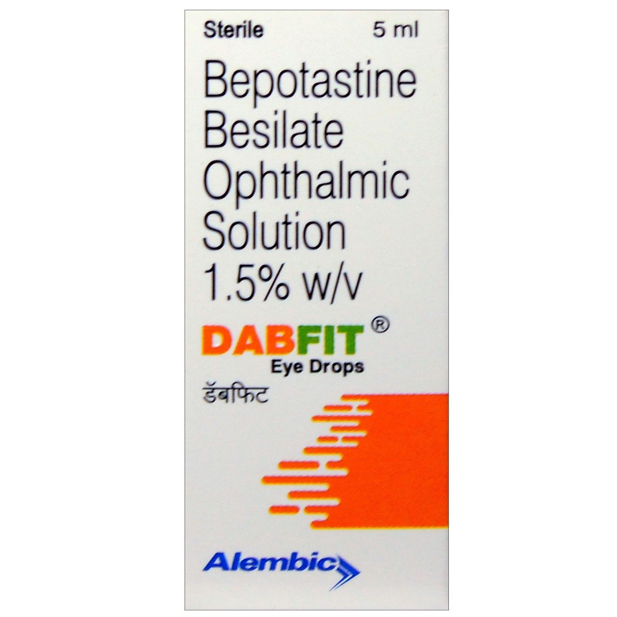 Dabfit Eye Drops 5 ml, Pack of 1 Eye Drops Dabfit Eye Drops 5 ml, Pack of 1 Eye Drops