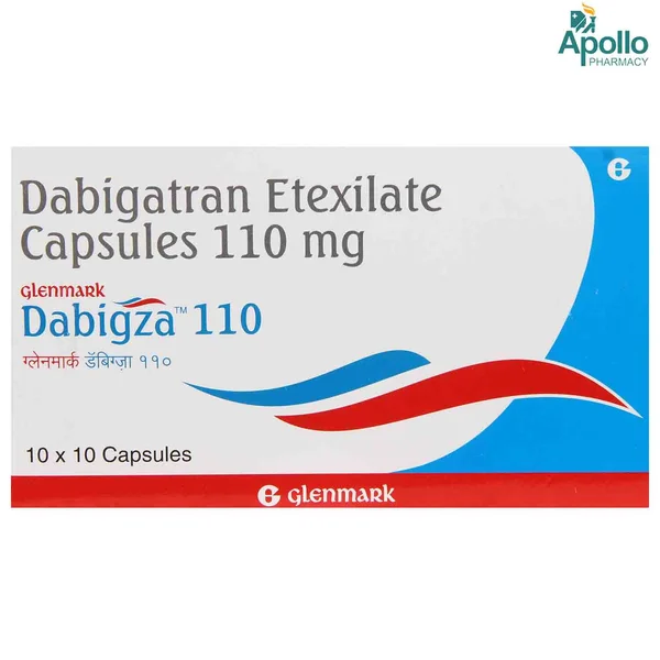 Dabigza 110 Capsule 10's, Pack of 10 CAPSULES