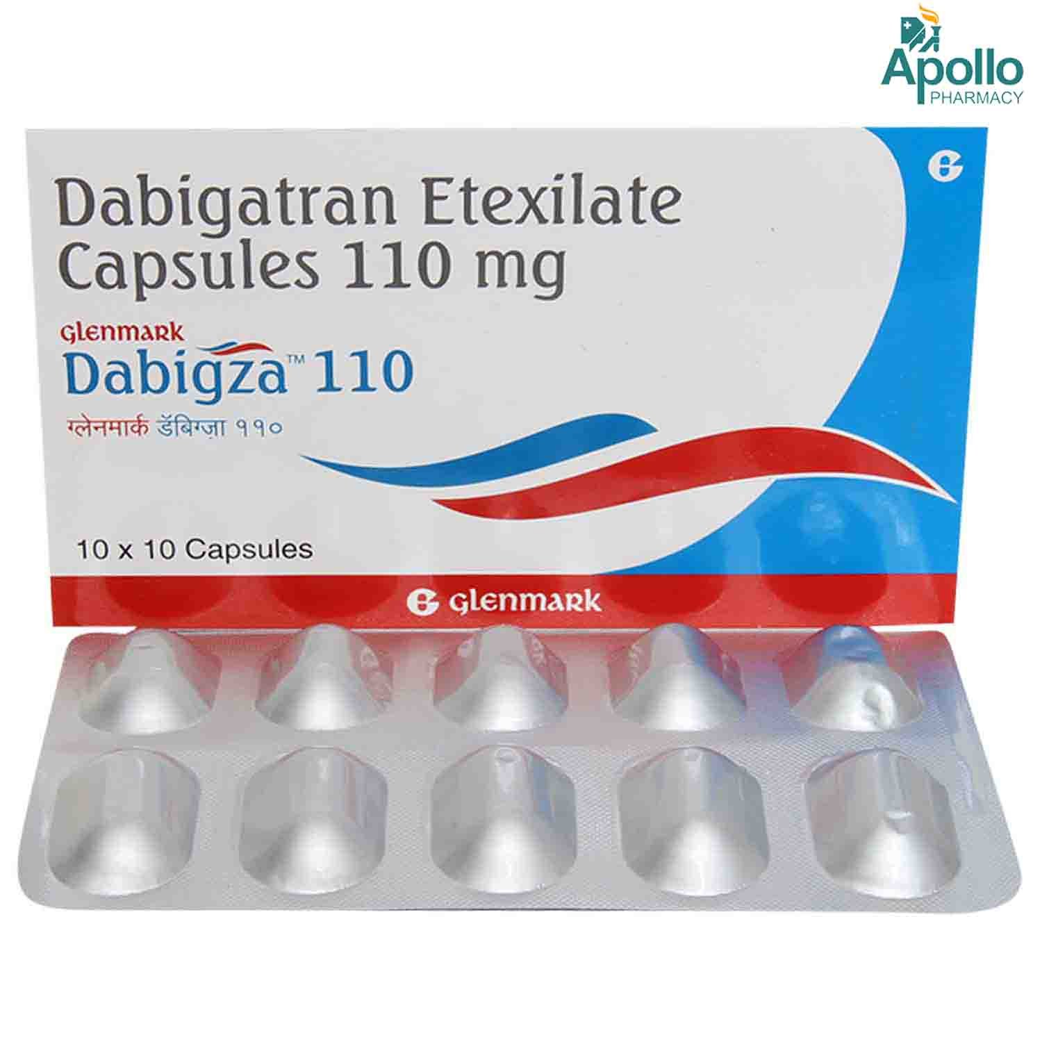 Dabigza 110 Capsule 10's, Pack of 10 CAPSULES Dabigza 110 Capsule 10's, Pack of 10 CAPSULES