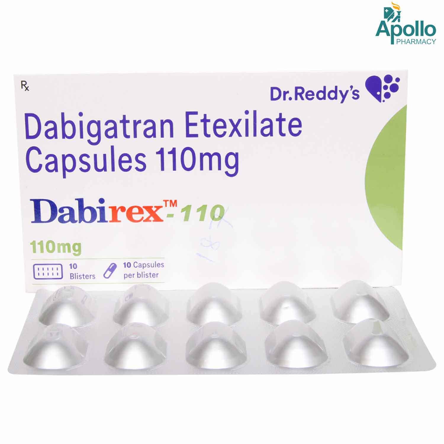 Dabirex-110 Capsule 10's, Pack of 10 CAPSULES Dabirex-110 Capsule 10's, Pack of 10 CAPSULES