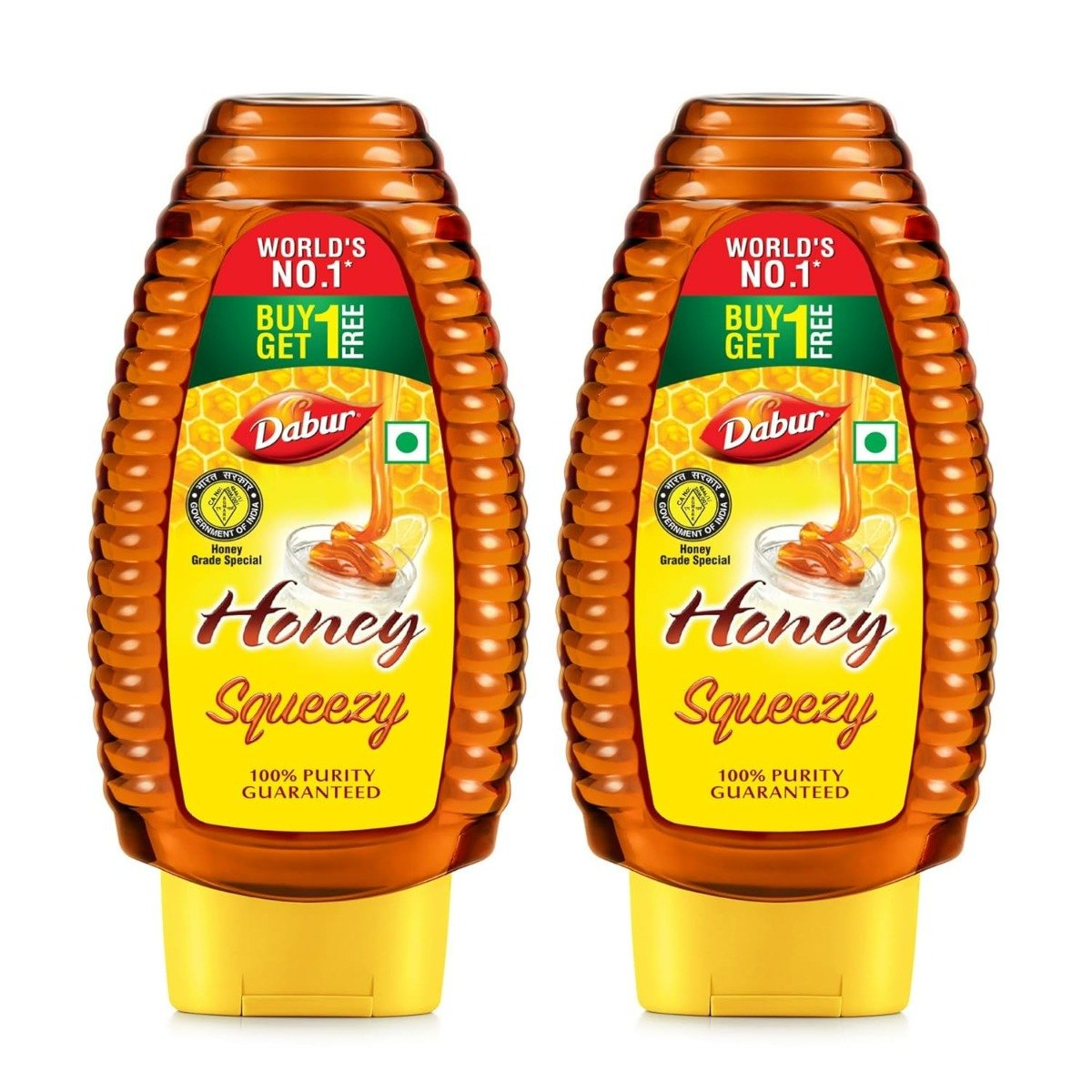 Dabur Honey Squeezy, 225 gm (Buy 1 Get 1 Free), Pack of 1 Dabur Honey Squeezy, 225 gm (Buy 1 Get 1 Free), Pack of 1