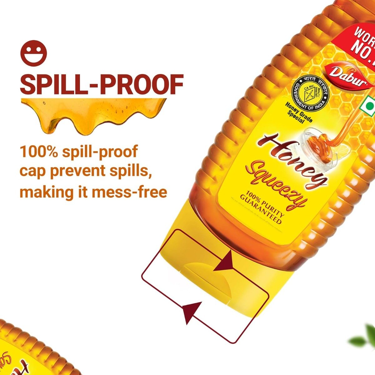 Dabur Honey Squeezy, 225 gm (Buy 1 Get 1 Free), Pack of 1 Dabur Honey Squeezy, 225 gm (Buy 1 Get 1 Free), Pack of 1